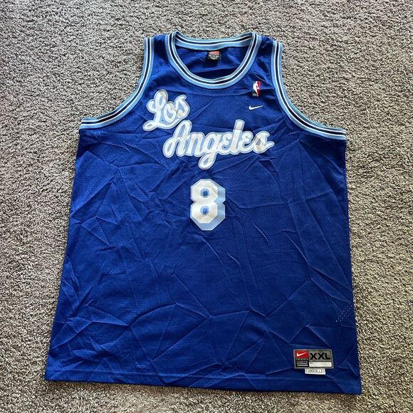 Nike Other - Vintage Nike Los Angeles Lakers Kobe Bryant Jersey #8 Blue Rookie Mens 2XL